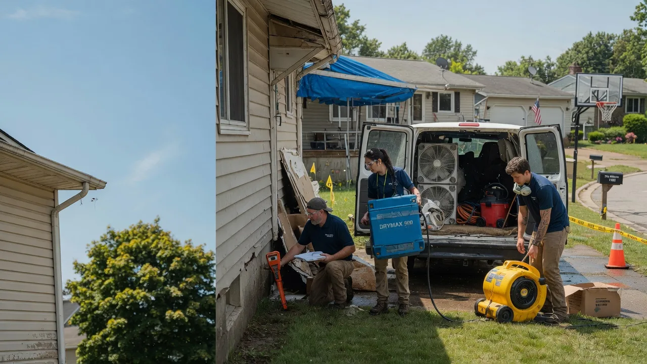 Ceiling Leak Cleanup in Newburg, MD near me