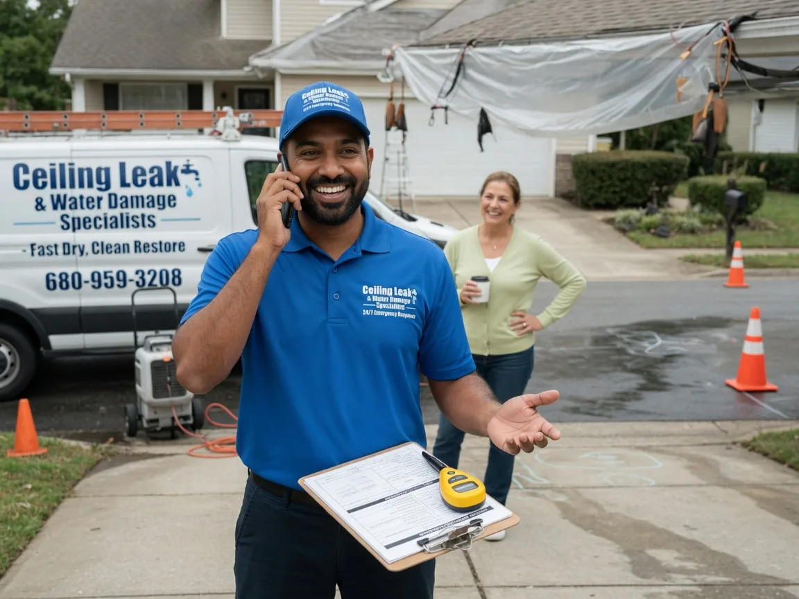 Ceiling Leak Cleanup Newburg, MD FAQs
